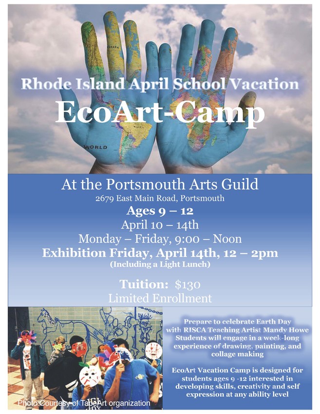 EcoArt Camp April School Vacation News, Opinion